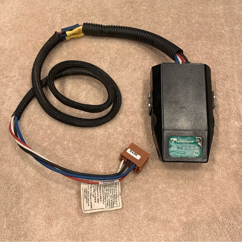 Tekonsha Voyager Proportional Trailer Brake Controller. Vehicle braking in sync